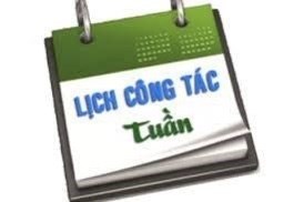 LỊCH CÔNG TÁC TUẦN (Từ ngày 18/12/2023 đến ngày 24/12/2023)
