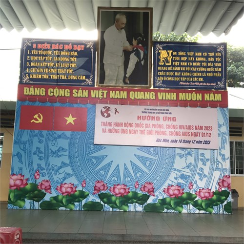 Hưởng ứng tháng hành động quốc gia phòng, chống HIV/AIDS Năm 2023 và hưởng ứng ngày thế giới phòng, chống AIDS ngày 01/12