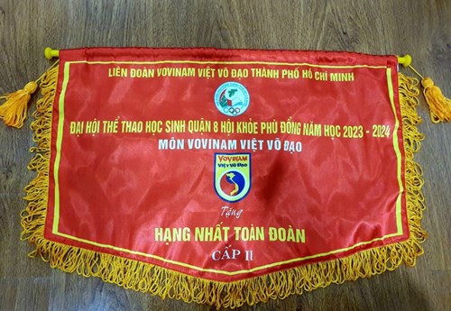 Một số thành tích Đại hội thể thao HS Quận 8 Hội khỏe phù đổng năm học 2023-2024