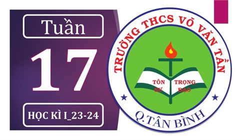Lịch công tác tuần 17 | Năm học: 2023-2024