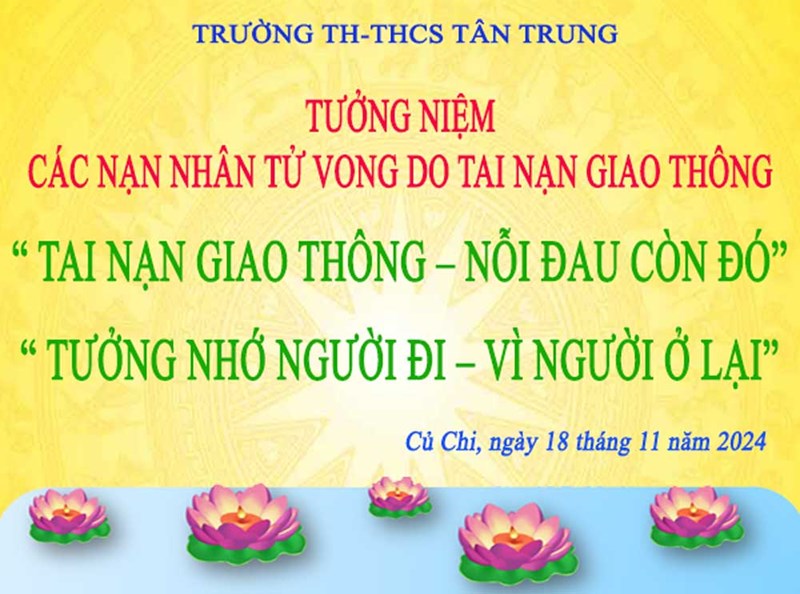 Kế hoạch Tổ chức các hoạt động hưởng ứng  Ngày thế giới tưởng niệm các nạn nhân tử vong do tai nạn giao thông” Năm 2024
