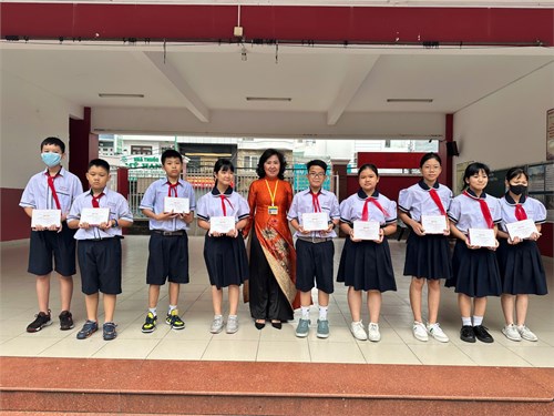 Khen thưởng Học sinh đạt thành tích cao trong học tập (Tháng 9+10) | NH 2024 - 2025