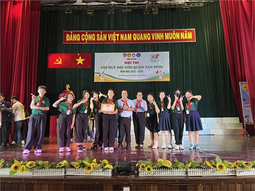 Hội thi:  Chỉ huy Đội Giỏi quận Tân Bình  | NH 2023 - 2024