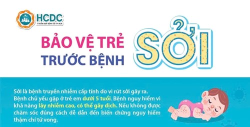 Bảo vệ trẻ trước bệnh sởi