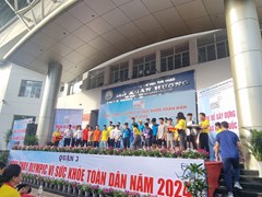 Trường THCS Bàn Cờ tích cực tham gia Ngày chạy Olympic vì sức khỏe toàn dân 2024