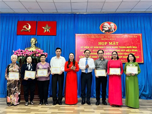 Chúc mừng Chi bộ trường THCS Bàn Cờ được tuyên dương điển hình  Dân vận khéo  cấp phường năm 2024