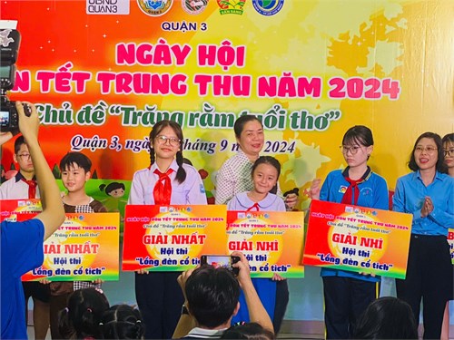 Liên đội Trường THCS Bàn Cờ đã xuất sắc đạt Giải Nhất bảng B khối các trường THCS trong Hội thi “Lồng đèn cổ tích” năm 2024