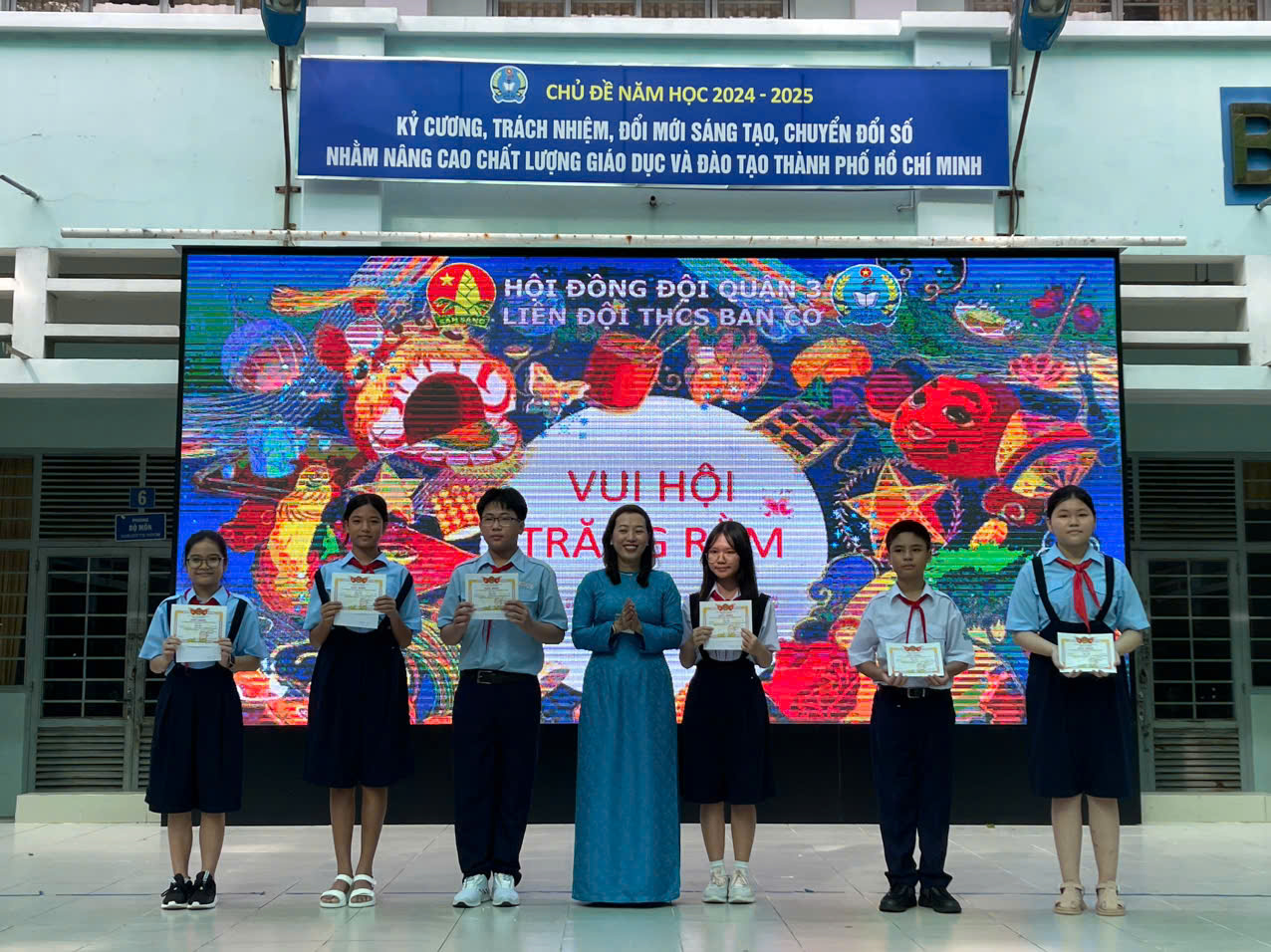 Chúc mừng các chi đội đã đạt thành tích xuất sắc trong các phần thi của “Vui hội trăng rằm” – Tết Trung Thu năm 2024