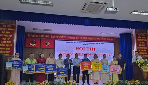 Chúc mừng tập thể nhà trường và cô Nguyễn Võ Hoài Nhiên đã đạt thành tích của hội thi Hướng dẫn viên, Thuyết trình viên di tích giỏi năm 2024