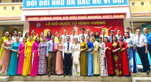 Trường THCS Bình An tổ chức lễ Giổ Tổ Hùng Vương