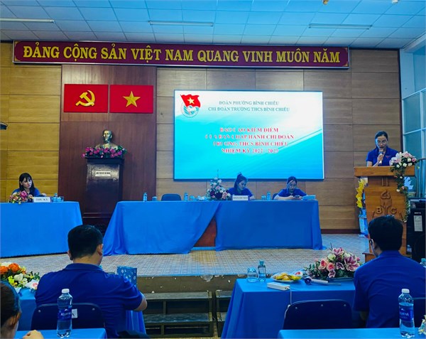 Đại hội chi đoàn trường thcs bình chiểu nhiệm kỳ 2023-2024