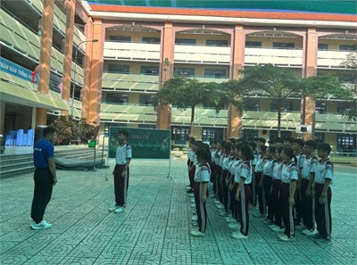 Thao giảng tổ giáo dục thể chất