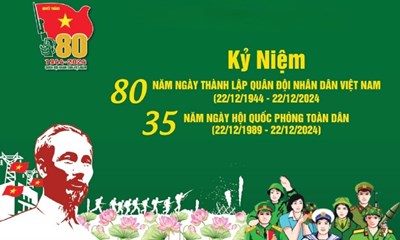 Tuyên truyền ngày thành lập quân đội nhân dân việt nam (22/12/1944 – 22/12/2024)