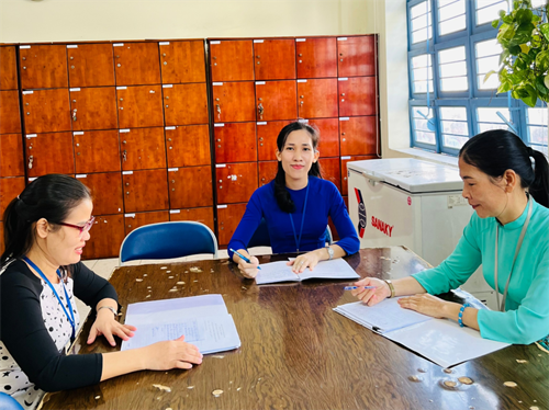 Sinh hoạt chuyên môn tuần 22 - tháng 02/2024 tổ giáo dục công dân