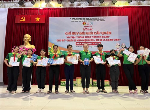 Hội thi Chỉ huy Đội giỏi cấp Quận năm học 2023 – 2024