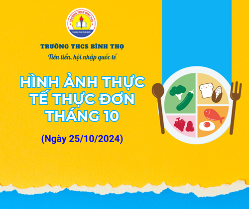 Hình ảnh thực tế thực đơn ngày 25/10/2024: Bò xào rau củ + canh bí đỏ thịt xay