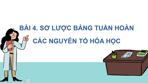 Bài 4: Sơ lược bảng tuần hoàn các nguyên tố hóa học