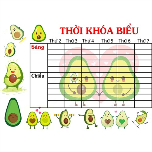 Thời khóa biểu áp dụng từ ngày 01/4/2024