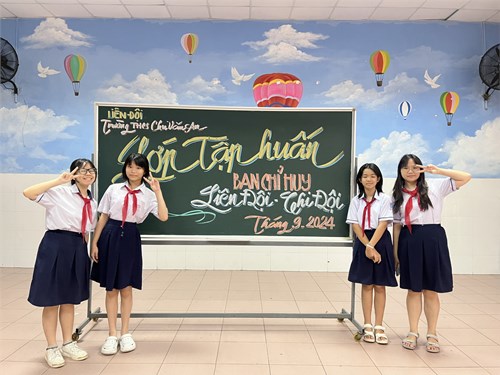 Tập huấn Ban chỉ huy Liên đội-Chi đội
Tháng 9-2024