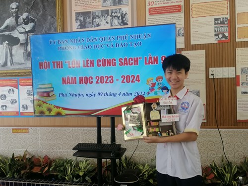 Hội thi   Lớn lên cùng sách   cấp Quận năm học 2023-2024