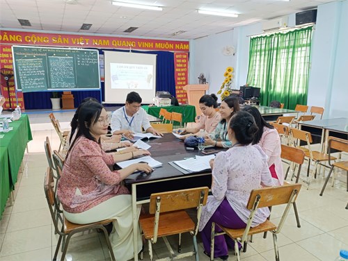 Chuyên đề cấp huyện bộ môn Toán ngày 24.09.2024