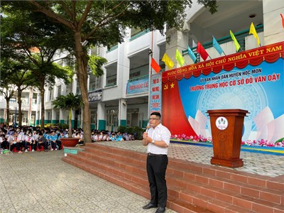 Tuyên truyền bảo vệ môi trường và ứng phó với biến đổi khí hậu-báo cáo viên Ths Phan Trung Bình-Phó Trưởng Phòng TN & MT