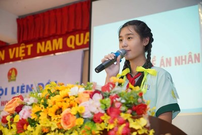 Đại hội Liên đội trường THCS Hà Huy Tập nhiệm kỳ 2024-2025