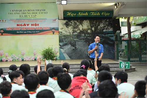 Ngày Hội “Tiến Bước Lên Đoàn” năm 2024, chủ đề “Chiến Sĩ Nhỏ Điện Biên – Em Sẽ Là Đoàn Viên”.