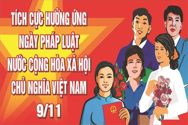 Tuyên truyền ngày pháp luật Việt Nam