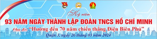 Chi đoàn trường THCS Hai Bà Trưng tổ chức lễ kỷ niệm 93 năm thành lập đoàn TNCS Hồ Chí Minh với chủ đề “Hướng về 70 năm chiến thắng ĐIỆN BIÊN PHỦ”