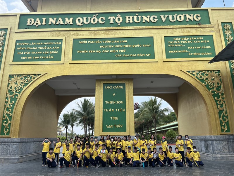 Học tập trải nghiệm ngoại khóa khối 6 - 7 năm học 2023 - 2024