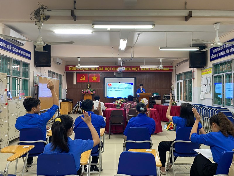 ĐẠI HỘI ĐOÀN VIÊN CHI ĐOÀN TRƯỜNG THCS HẬU GIANG nhiệm kỳ 2024-2025 (17g00 Thứ Sáu 20/12/2024).
