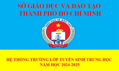 Hệ thống trường lớp tuyển sinh trung học năm học 2024-2025