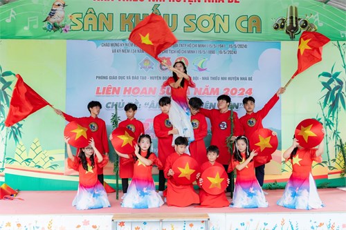Hội quân “Em là chiến sĩ Điện Biên Trung đoàn Nhà Bè”
