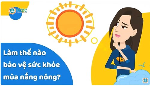 Bảo vệ sức khỏe mùa nắng nóng