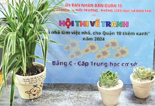 HỘI THI VẼ TRANH
Tuổi nhỏ làm việc nhỏ, cho Quận 10 thêm xanh năm 2024