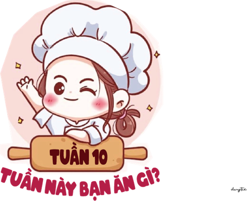 Thực đơn tuần 10