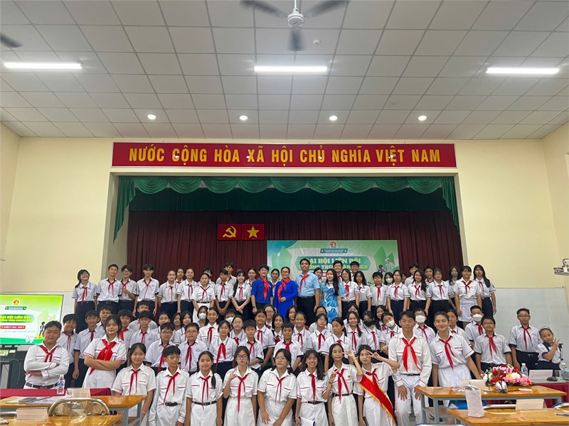 Đại hội liên đội thcs hoàng diệu nhiệm kỳ 2024-2025