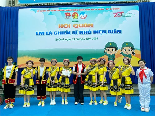 Hưởng ứng Hội quân “Em là chiến sĩ nhỏ Điện Biên” Quận 6
