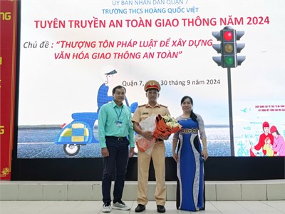 Tuyên truyền An toàn giao thông năm học 2024 – 2025