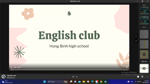 Câu lạc bộ Tiếng Anh của Trường THCS Hưng Bình đã có một màn xuất hiện thật ấn tượng bằng việc hoá thân thành các nhân vật trong câu chuyện cổ tích CÔ BÉ LỌ LEM (Cinderella).