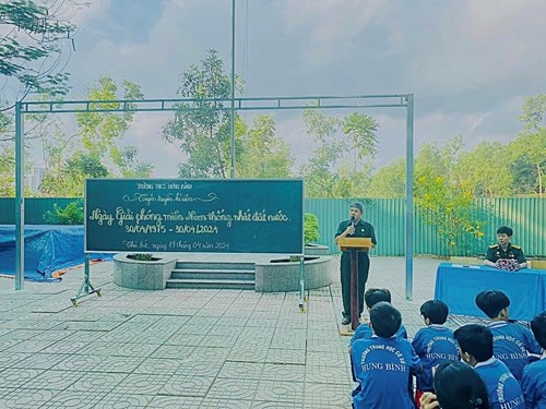 Tuyên truyền Kỷ niệm 49 năm ngày Giải phóng Miền Nam thống nhất đất nước ( 30/4/1975 - 30/4/2024) và 70 năm Chiến thắng Điện Biên Phủ ( 7/5/1954 - 7/5/2024)