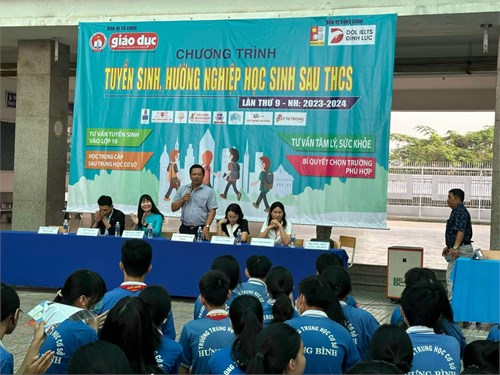 Tư vấn Tuyển sinh hướng nghiệp cho học sinh lớp 9 năm học 2023- 2024