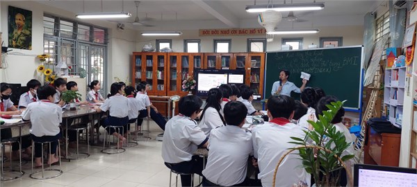 Chuyên đề cấp trường: Hoạt động thực hành và trải nghiệm - Tính chỉ số đánh giá thể trạng BMI (Body Mass Index).
