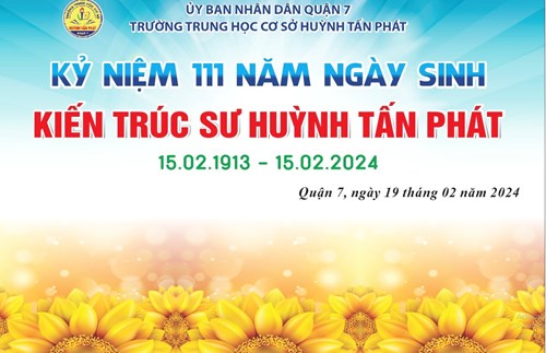 Kỷ niệm 111 năm ngày sinh Kiến trúc sư Huỳnh Tấn Phát (15/2/1913 – 15/2/2024)