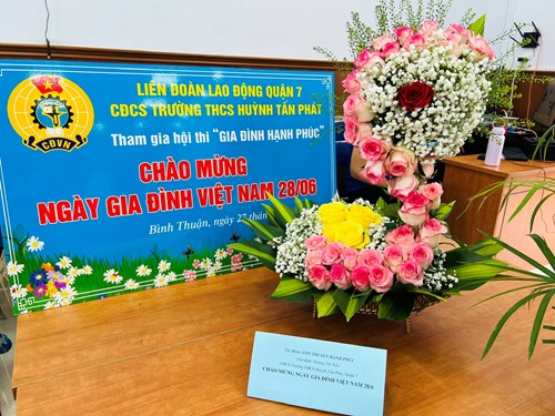Hội thi chào mừng Ngày Gia đình Việt Nam 28/6/2024
