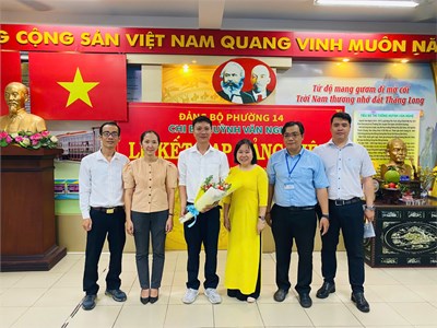 Lễ kết nạp Đảng viên - Đồng chí Nguyễn Thanh Chung
