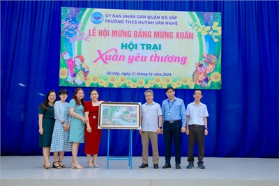 Ngày 31 tháng 01 năm 2024, Trường Trung học cơ sở Huỳnh Văn Nghệ tổ chức Lễ hội  Mừng Đảng - Mừng Xuân  - Hội trại  Xuân yêu thương  năm 2024