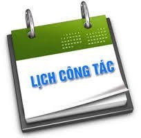 Lịch công tác tuần từ ngày 08/04/2024 đến ngày 14/04/2024