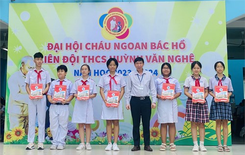 Ngày 20 tháng 05 năm 2024, Liên đội Trường Trung học cơ sở Huỳnh Văn Nghệ tổ chức Đại hội  Cháu ngoan Bác Hồ  năm học 2023-2024